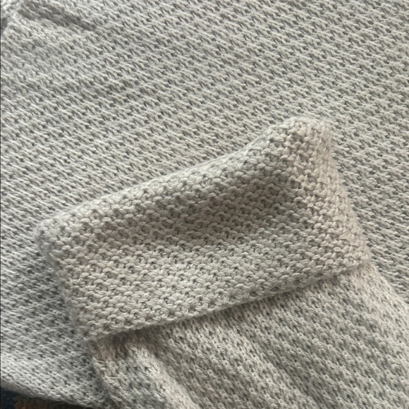 Women's Beige Button-Up Sweater - Picture 3 of 5